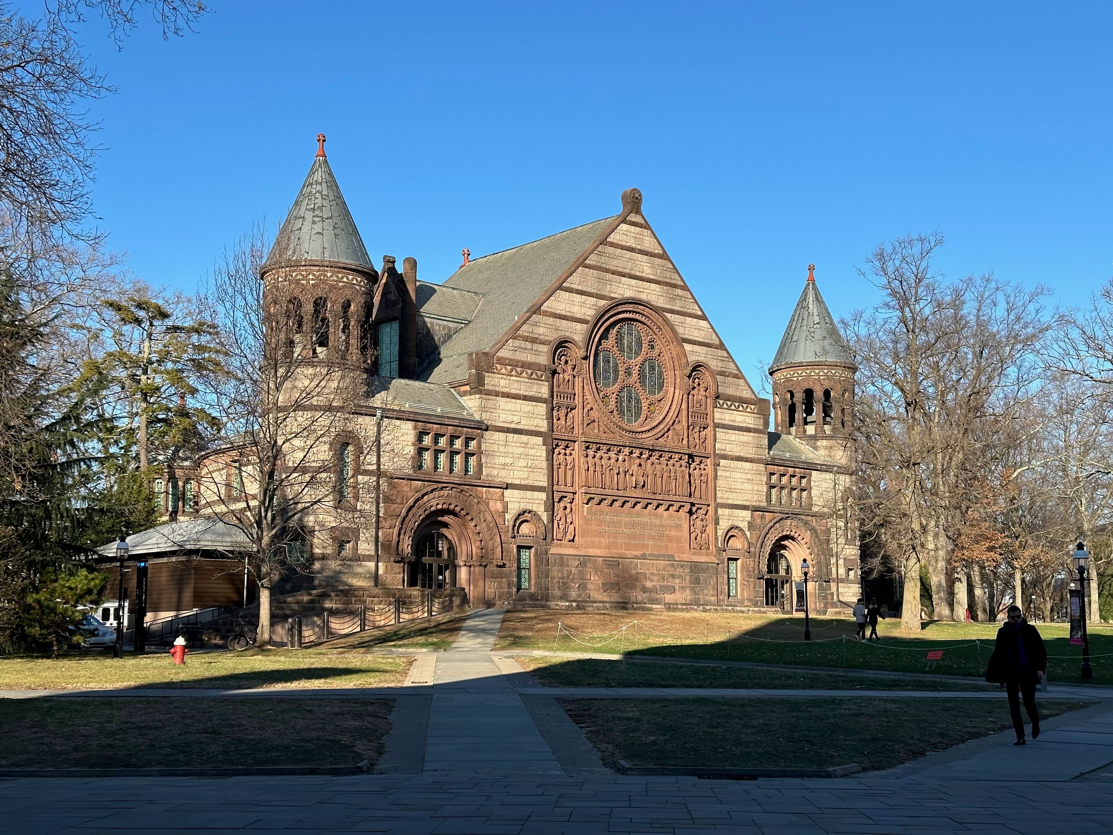A Quiet Morning at Princeton University