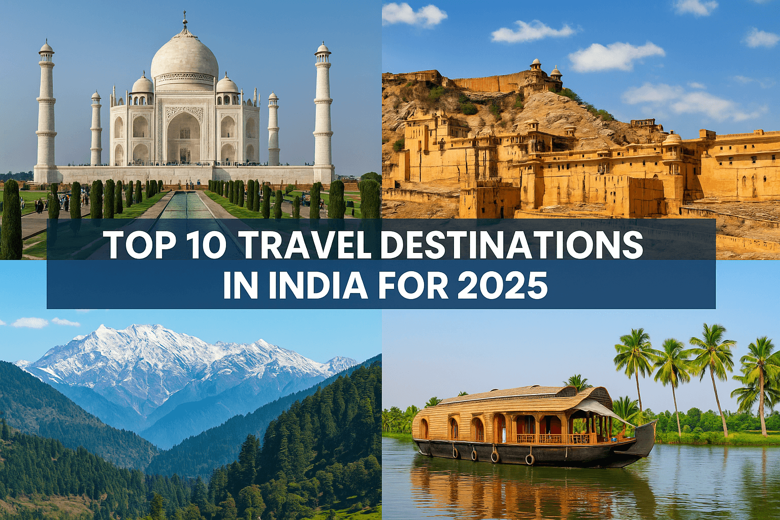 Top 10 Travel Destinations in India for 2025