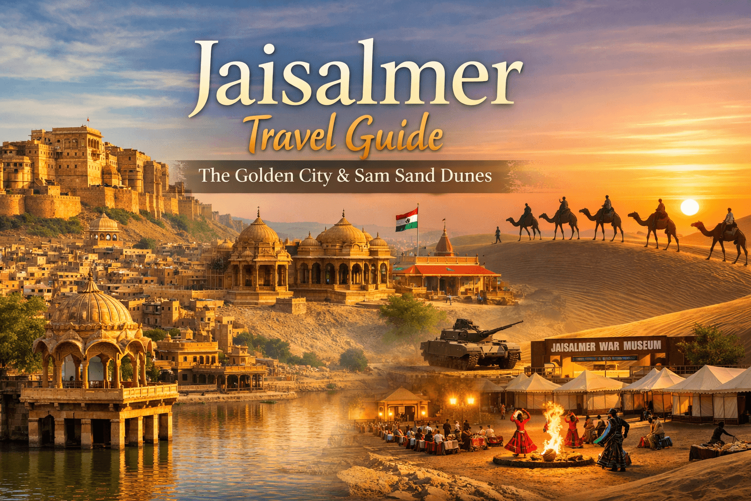 Jaisalmer Travel Guide: Exploring the Golden City & Sam Sand Dunes